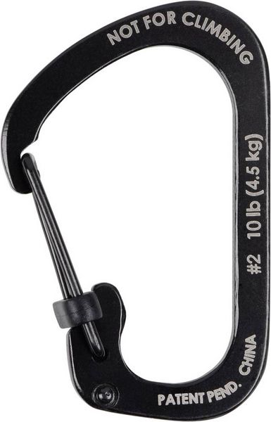 Produktbild: NITE Ize CSL2-01-R6 Karabiner SlideLock Gr. 2 44mm x 29mm x 2.5mm 1St.