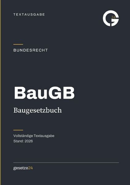 Produktbild: BauGB &ndash; Baugesetzbuch
