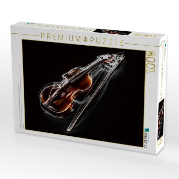 Produktbild: CALVENDO Puzzle Ein Motiv aus dem Kalender Geige - B&uuml;hne frei f&uuml;r ein Reichtum an Klangfarben | 1000 Teile Lege-Gr&ouml;&szlig;e 64x48cm Foto-Puzzle f&uuml;r gl&uuml;ckliche Stunden