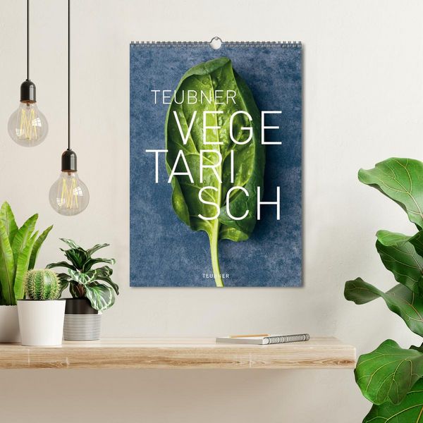 Produktbild: TEUBNER VEGETARISCH (Wandkalender 2026 DIN A3 hoch), CALVENDO Monatskalender