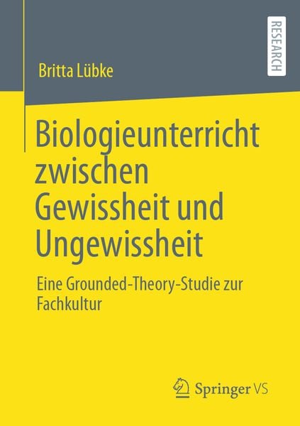 Produktbild: Biologieunterricht zwischen Gewissheit und Ungewissheit
