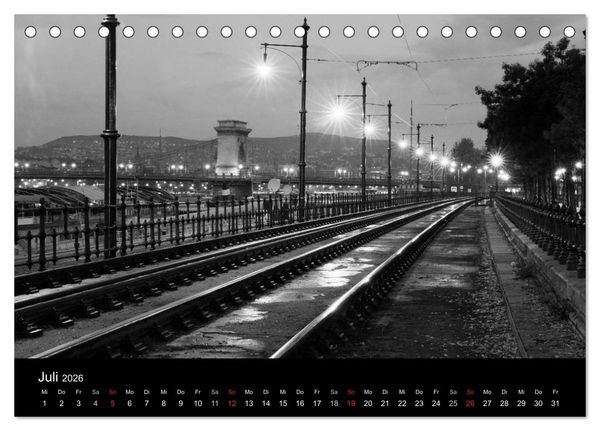 Produktbild: Budapest einfach liebenswert (Tischkalender 2026 DIN A5 quer), CALVENDO Monatskalender