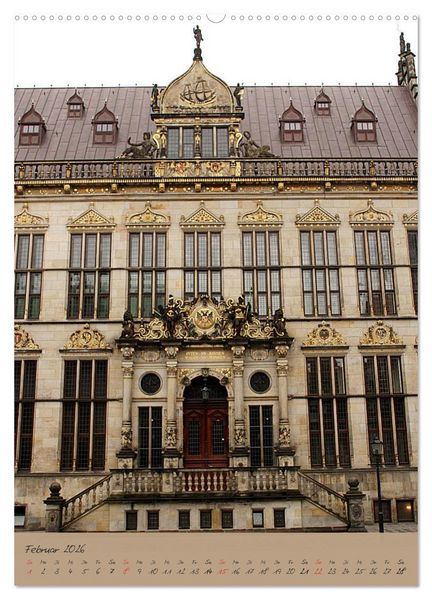 Produktbild: Sch&ouml;ne alte Hansestadt Bremen (hochwertiger Premium Wandkalender 2026 DIN A2 hoch), Kunstdruck in Hochglanz