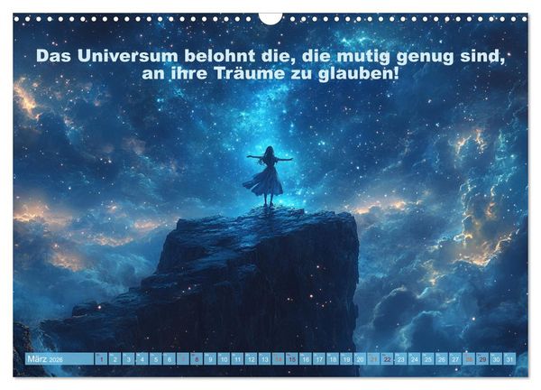 Produktbild: Wortperlen (Wandkalender 2026 DIN A3 quer), CALVENDO Monatskalender
