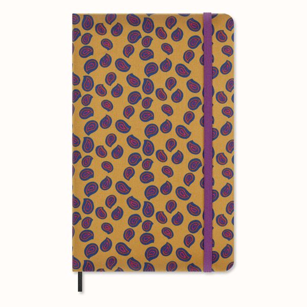 Produktbild: Moleskine Silk Notizb. A5 liniert Geb gelb mit Geschenkbox