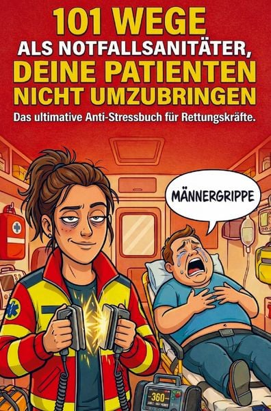 101 Wege als Notfallsanitäter, deine Patienten nicht umzubringen. Das ultimative Anti-Stressbuch für Rettungskräfte., Taschenbuch von Freja Lund,
