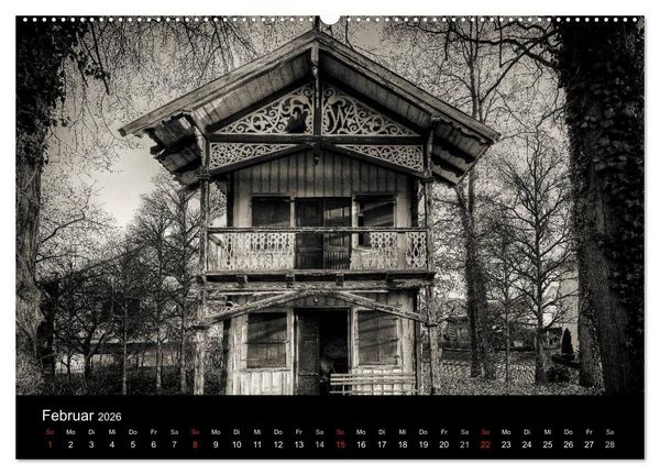 Produktbild: Lost Places Geisterh&auml;user (hochwertiger Premium Wandkalender 2026 DIN A2 quer), Kunstdruck in Hochglanz