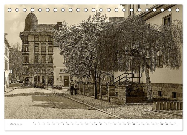 Produktbild: Nostalgiekalender Pirna (Tischkalender 2026 DIN A5 quer), CALVENDO Monatskalender