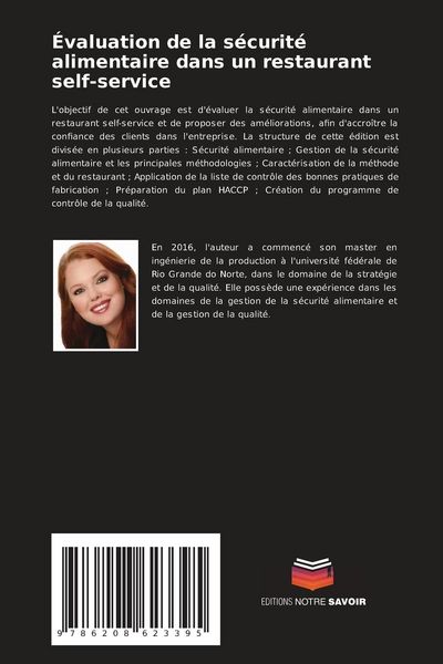Produktbild: &Eacute;valuation de la s&eacute;curit&eacute; alimentaire dans un restaurant self-service