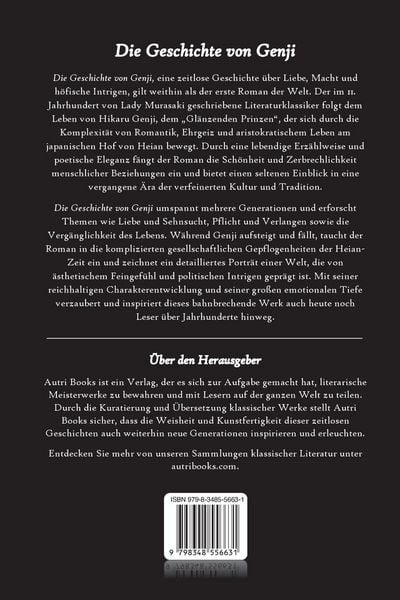 Produktbild: Die Geschichte von Genji
