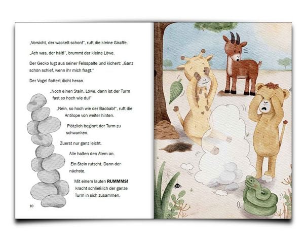 Produktbild: Keine Gewalt in unserer Savanne! Gewaltfreie Kommunikation f&uuml;r Kinder in einer liebevollen Bildergeschichte mit kreativen Ritualen f&uuml;r Familie, Kita und Schule