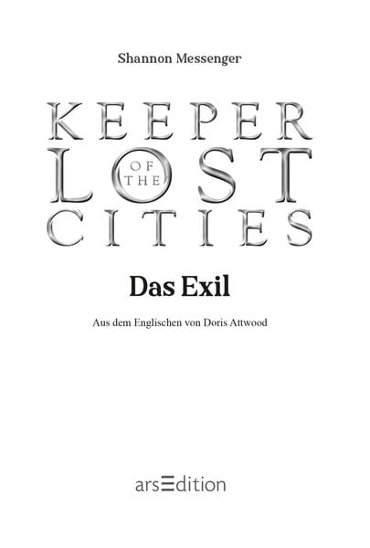 Produktbild: Keeper of the Lost Cities – Das Exil (Keeper of the Lost Cities 2)