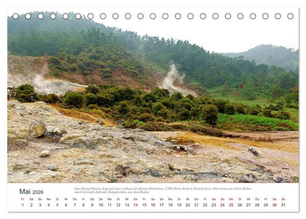 Produktbild: JAVA Natur pur (Tischkalender 2026 DIN A5 quer), CALVENDO Monatskalender
