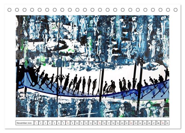 Produktbild: Fotos Farbe Fantasie. (Tischkalender 2026 DIN A5 quer), CALVENDO Monatskalender