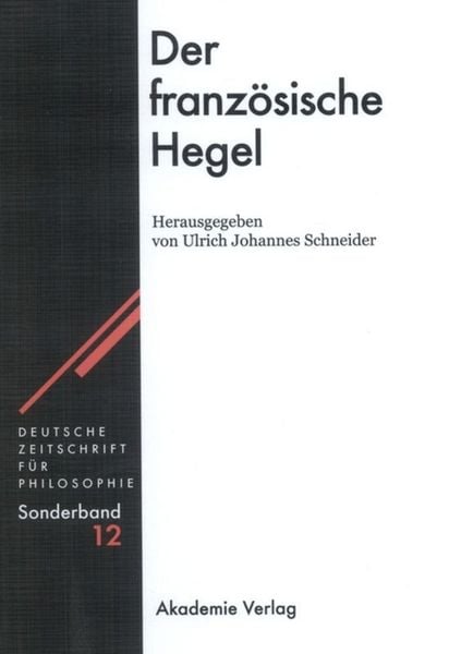 Produktbild: Der franz&ouml;sische Hegel