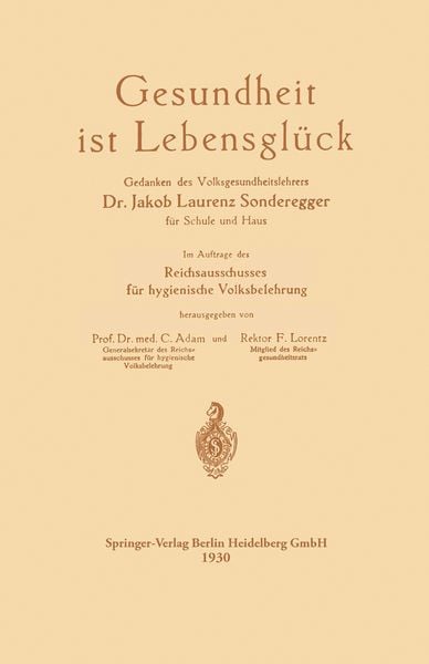 Produktbild: Gesundheit ist Lebensgl&uuml;ck