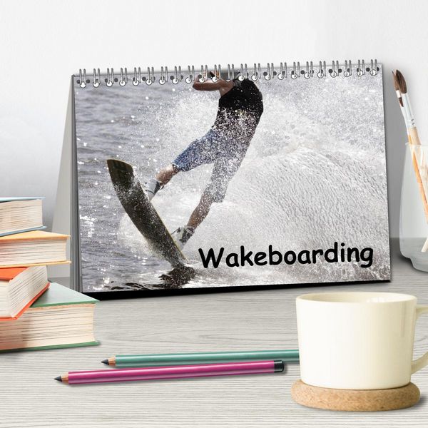 Produktbild: Wakeboarding (Tischkalender 2026 DIN A5 quer), CALVENDO Monatskalender