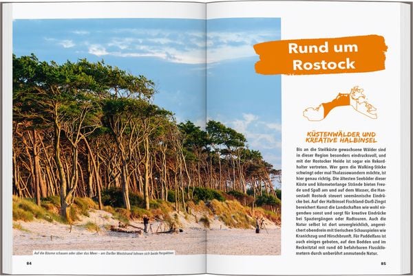 Produktbild: MARCO POLO OUTDOOR GUIDE Reisef&uuml;hrer Ostseek&uuml;ste Mecklenburg-Vorpommern