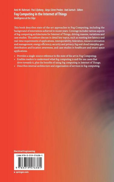 Produktbild: Fog Computing in the Internet of Things