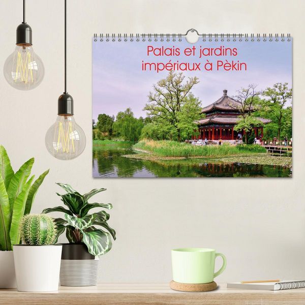 Produktbild: Palais et jardins imp&eacute;riaux &agrave; P&eacute;kin (Calendrier mural 2026 DIN A4 vertical), CALVENDO calendrier mensuel