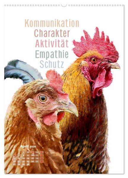 Produktbild: Welche spirituelle Bedeutung hat dieser Vogel? (Wandkalender 2026 DIN A2 hoch), CALVENDO Monatskalender