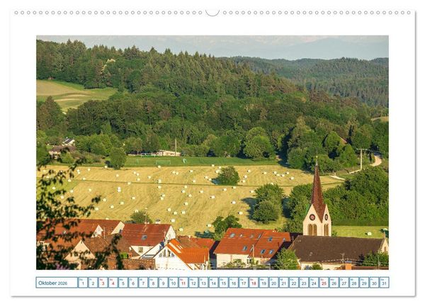 Produktbild: G&uuml;ttingen im Hegau (Wandkalender 2026 DIN A2 quer), CALVENDO Monatskalender