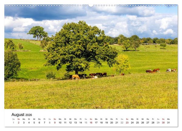 Produktbild: Sauerland - Land der tausend Berge (Wandkalender 2026 DIN A2 quer), CALVENDO Monatskalender