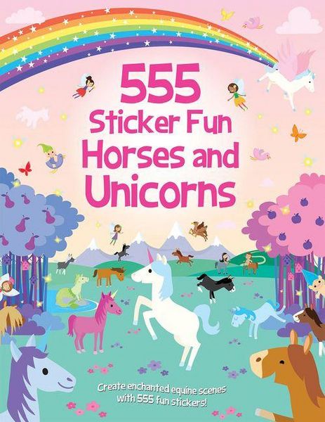 Produktbild: 555 Sticker Fun Horses and Unicorns: Activity Book