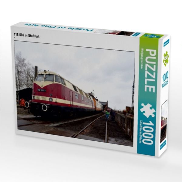 Produktbild: CALVENDO Puzzle 118 586 in Sta&szlig;furt | 1000 Teile Lege-Gr&ouml;&szlig;e 64x48cm Foto-Puzzle f&uuml;r gl&uuml;ckliche Stunden