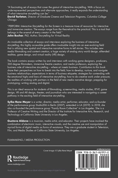 Produktbild: Interactive Storytelling for the Screen