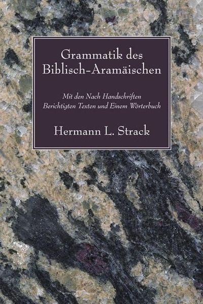 Produktbild: Grammatik des Biblisch-Aramaischen