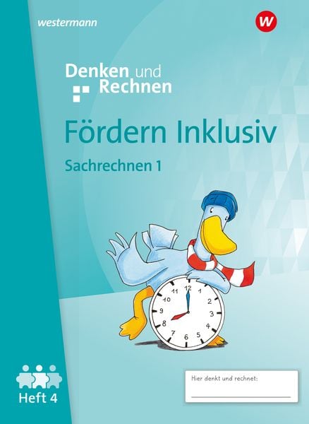 Fördern Inklusiv4. Heft 4: Sachrechnen und Größen 1: Denken und Rechnen, Geheftet von , Westermann Schulbuchverlag, 9783141057041