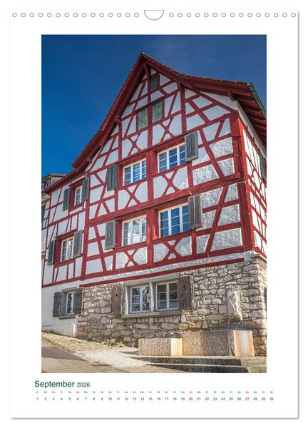 Produktbild: Thayngen (Wandkalender 2026 DIN A3 hoch), CALVENDO Monatskalender