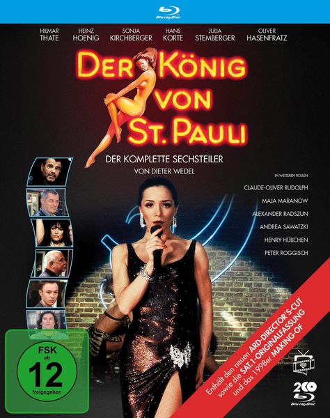 Produktbild: Der K&ouml;nig von St. Pauli - Der komplette Sechsteiler (ARD Director's Cut in HD + SAT.1 Originalfassung in SD) (Fernsehjuwelen) [2 BRs]