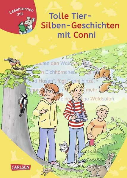 Lesen lernen mit Conni: Tolle Tier-Silben-Geschichten mit Conni, Gebundene Ausgabe von Julia Boehme, Carlsen, 978-3-551-69025-8