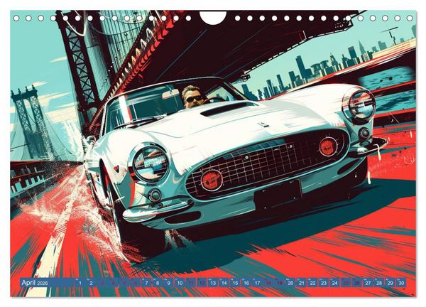 Produktbild: Speed Symphony (Wandkalender 2026 DIN A4 quer), CALVENDO Monatskalender