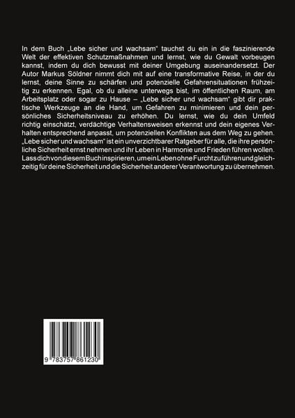 Produktbild: Lebe sicher und wachsam