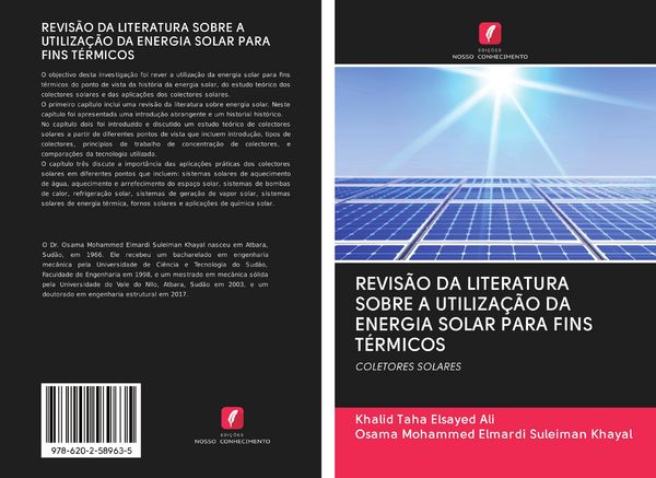 Produktbild: Revis&atilde;o Da Literatura Sobre a Utiliza&ccedil;&atilde;o Da Energia Solar Para Fins T&eacute;rmicos