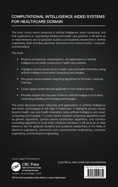 Produktbild: Computational Intelligence Aided Systems for Healthcare Domain