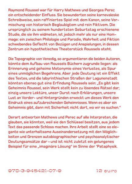 Produktbild: Roussel und Venedig