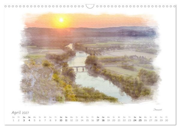 Produktbild: Romantisches P&eacute;rigord (Wandkalender 2027 DIN A3 quer), CALVENDO Monatskalender