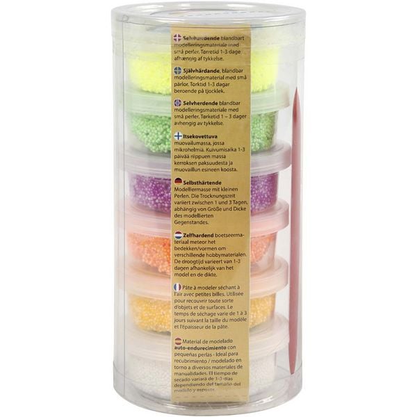 Produktbild: Creativ Company Foam Clay&reg; , Fr&uuml;hlingsfarben, 6x14 g
