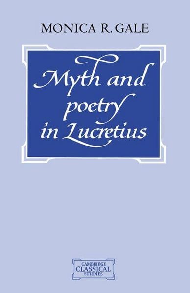 Produktbild: Myth and Poetry in Lucretius