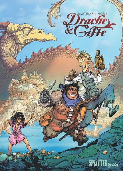 Drache & Gifte, Gebundene Ausgabe von Isabelle Bauthian, Splitter-Verlag, 978-3-96792-179-3