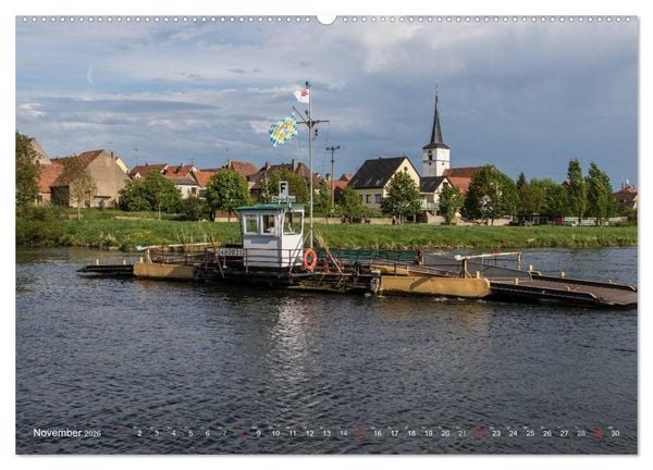 Produktbild: Mainf&auml;hren in Franken (hochwertiger Premium Wandkalender 2026 DIN A2 quer), Kunstdruck in Hochglanz