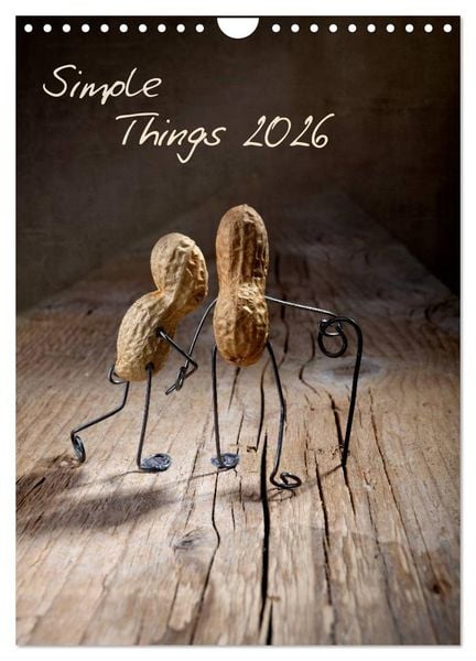 Produktbild: Simple Things 2026 (Wandkalender 2026 DIN A4 hoch), CALVENDO Monatskalender