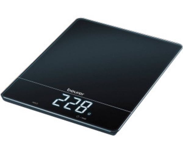 Produktbild: Beurer KS 34 K&uuml;chenwaage digital W&auml;gebereich (max.)=15kg Schwarz 200 x 263 x 20