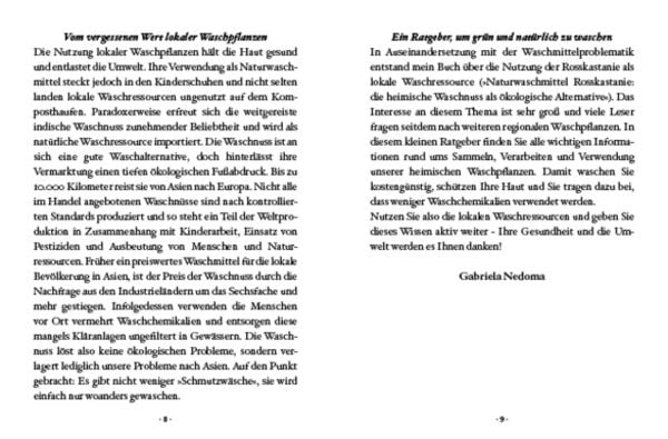 Produktbild: Das große kleine Buch: Naturwaschmittel aus Wald und Wiese
