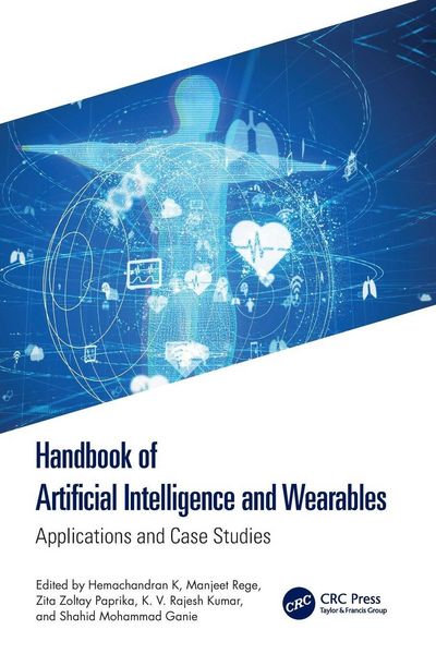 Produktbild: Handbook of Artificial Intelligence and Wearables