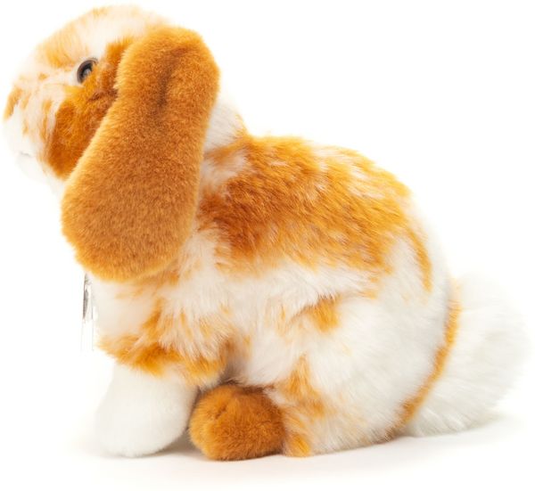 Teddy Hermann Plüschhase Grau-weiß – 18 Cm Sitzend, Kuschelweich, Waschbar, Für Kinder Ab 0 Jahren